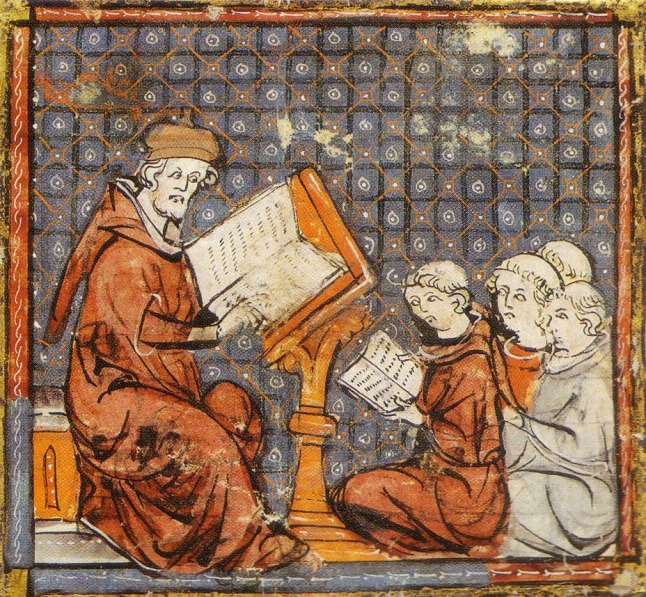 Resultado de imagem para The teaching of Logic or Dialectics from a collection of scientific, philosophical and poetic writings, French, 13th century;